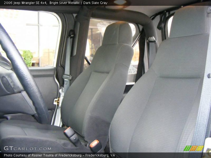 Bright Silver Metallic / Dark Slate Gray 2006 Jeep Wrangler SE 4x4