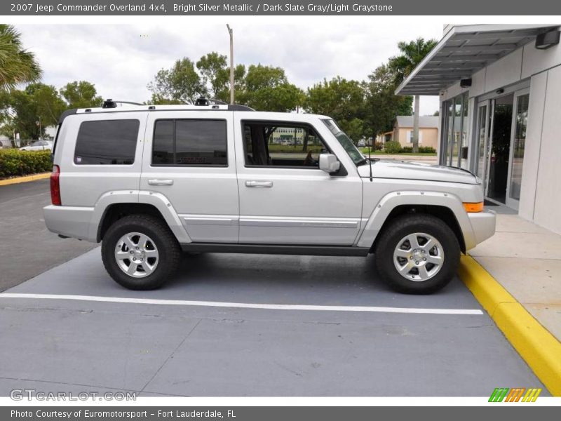 Bright Silver Metallic / Dark Slate Gray/Light Graystone 2007 Jeep Commander Overland 4x4