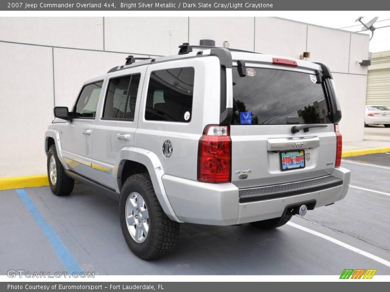 Bright Silver Metallic / Dark Slate Gray/Light Graystone 2007 Jeep Commander Overland 4x4