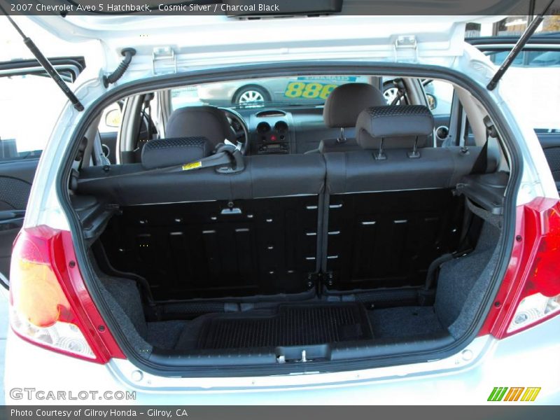 Cosmic Silver / Charcoal Black 2007 Chevrolet Aveo 5 Hatchback