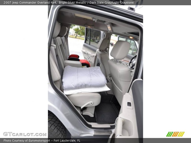 Bright Silver Metallic / Dark Slate Gray/Light Graystone 2007 Jeep Commander Overland 4x4