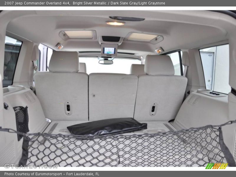Bright Silver Metallic / Dark Slate Gray/Light Graystone 2007 Jeep Commander Overland 4x4