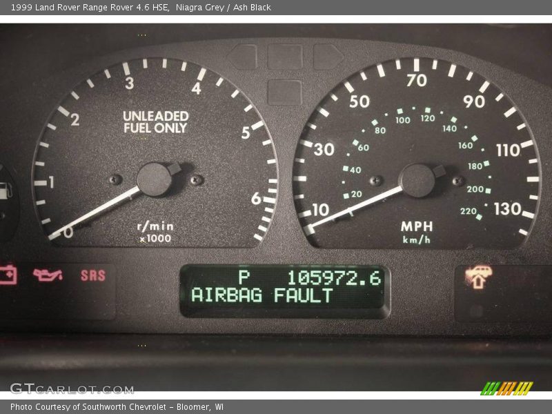 Niagra Grey / Ash Black 1999 Land Rover Range Rover 4.6 HSE