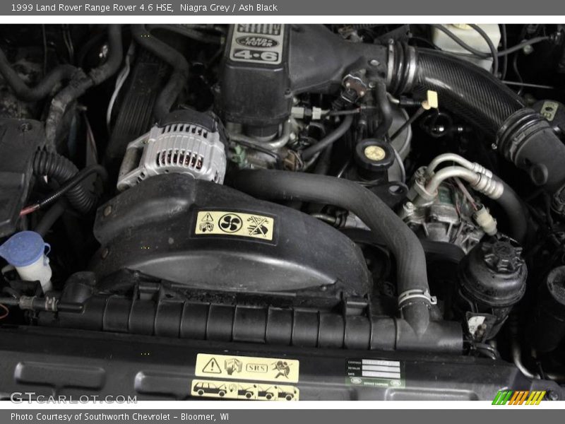 Niagra Grey / Ash Black 1999 Land Rover Range Rover 4.6 HSE