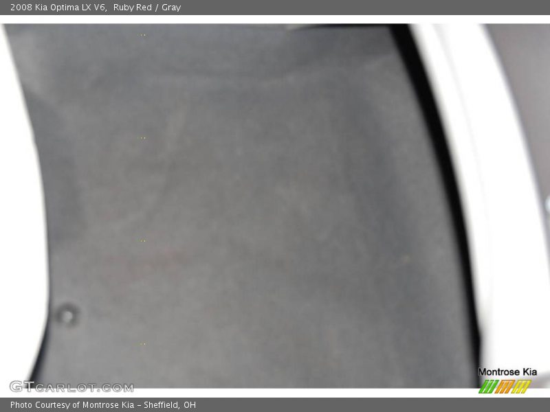 Ruby Red / Gray 2008 Kia Optima LX V6