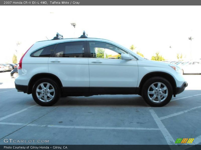 Taffeta White / Gray 2007 Honda CR-V EX-L 4WD