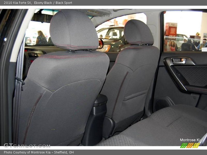 Ebony Black / Black Sport 2010 Kia Forte SX