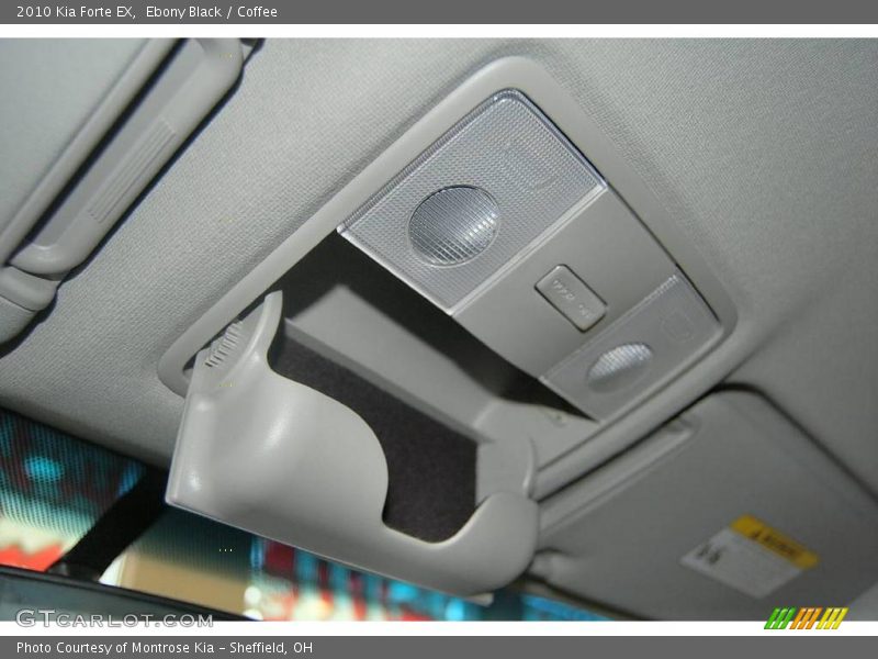 Ebony Black / Coffee 2010 Kia Forte EX