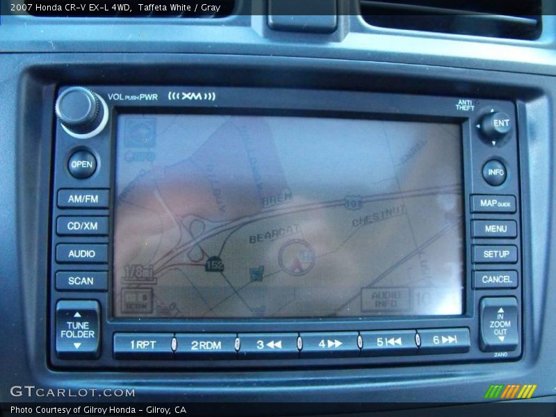 Taffeta White / Gray 2007 Honda CR-V EX-L 4WD