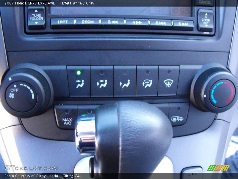 Taffeta White / Gray 2007 Honda CR-V EX-L 4WD