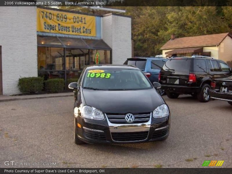 Black / Anthracite Black 2006 Volkswagen Jetta 2.5 Sedan