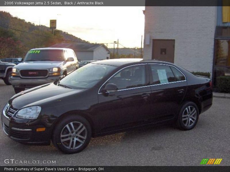Black / Anthracite Black 2006 Volkswagen Jetta 2.5 Sedan