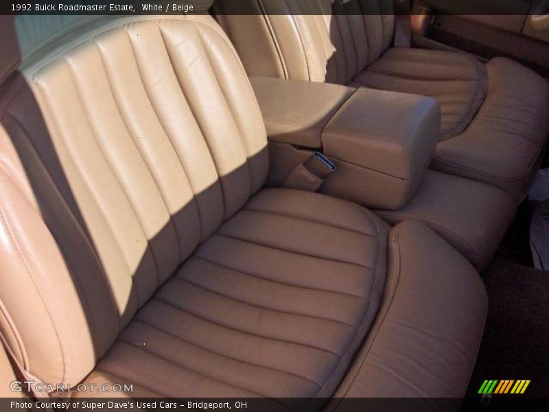 White / Beige 1992 Buick Roadmaster Estate