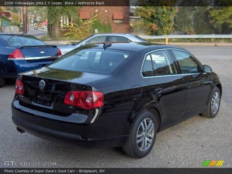 Black / Anthracite Black 2006 Volkswagen Jetta 2.5 Sedan