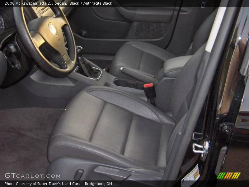 Black / Anthracite Black 2006 Volkswagen Jetta 2.5 Sedan
