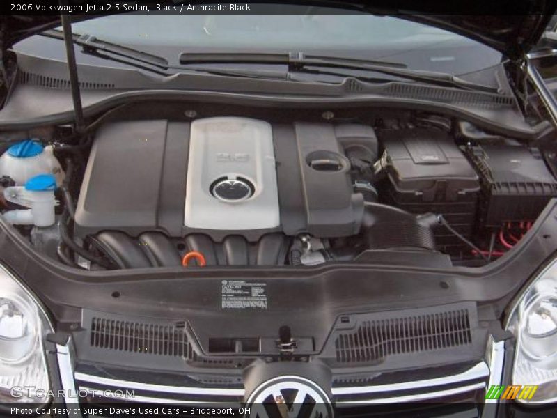 Black / Anthracite Black 2006 Volkswagen Jetta 2.5 Sedan