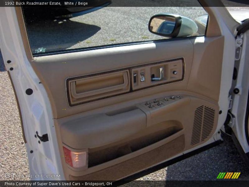 White / Beige 1992 Buick Roadmaster Estate