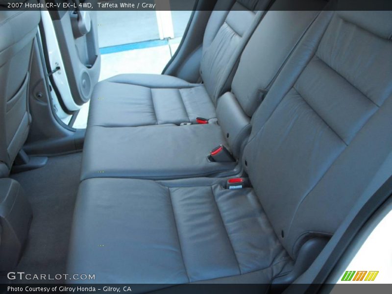 Taffeta White / Gray 2007 Honda CR-V EX-L 4WD