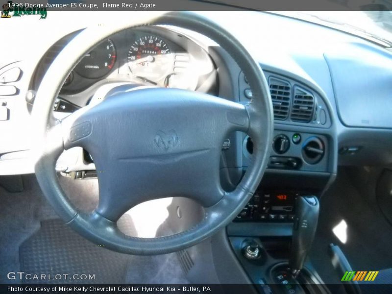 Flame Red / Agate 1996 Dodge Avenger ES Coupe