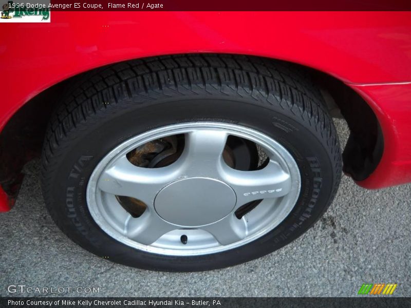 Flame Red / Agate 1996 Dodge Avenger ES Coupe