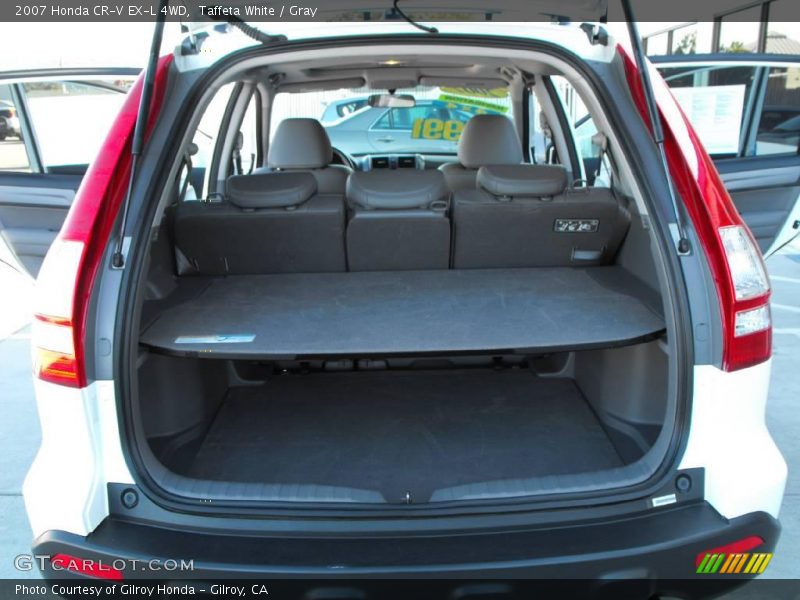 Taffeta White / Gray 2007 Honda CR-V EX-L 4WD