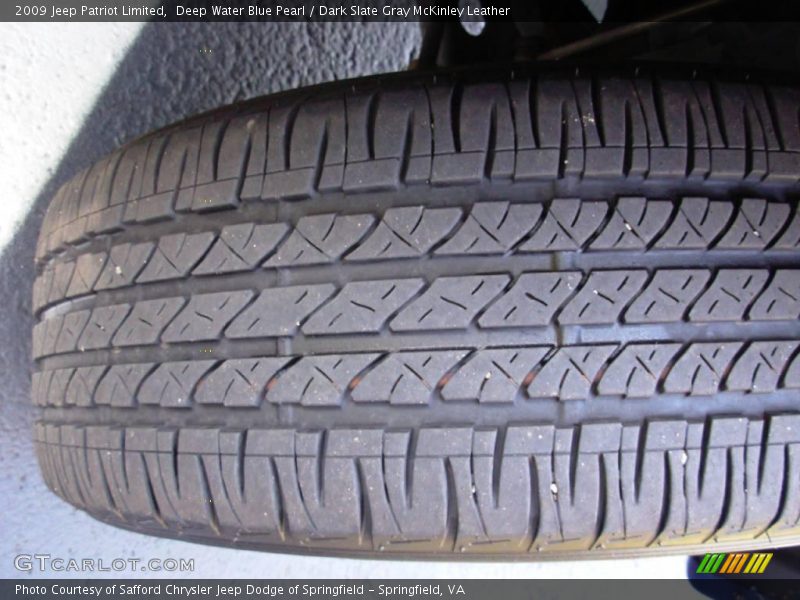 Deep Water Blue Pearl / Dark Slate Gray McKinley Leather 2009 Jeep Patriot Limited
