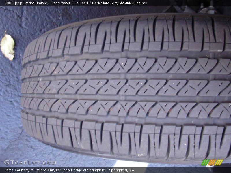 Deep Water Blue Pearl / Dark Slate Gray McKinley Leather 2009 Jeep Patriot Limited