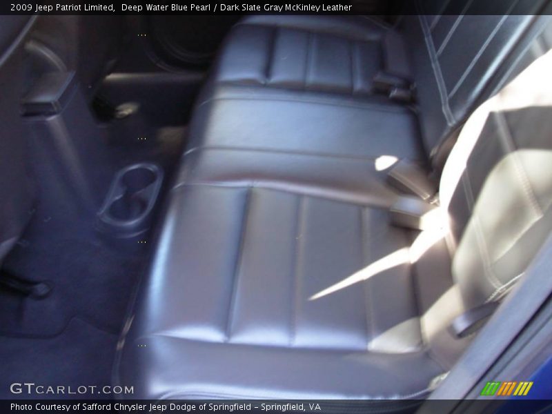 Deep Water Blue Pearl / Dark Slate Gray McKinley Leather 2009 Jeep Patriot Limited