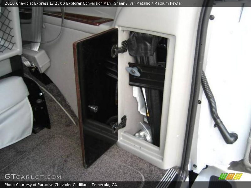 Sheer Silver Metallic / Medium Pewter 2010 Chevrolet Express LS 2500 Explorer Conversion Van