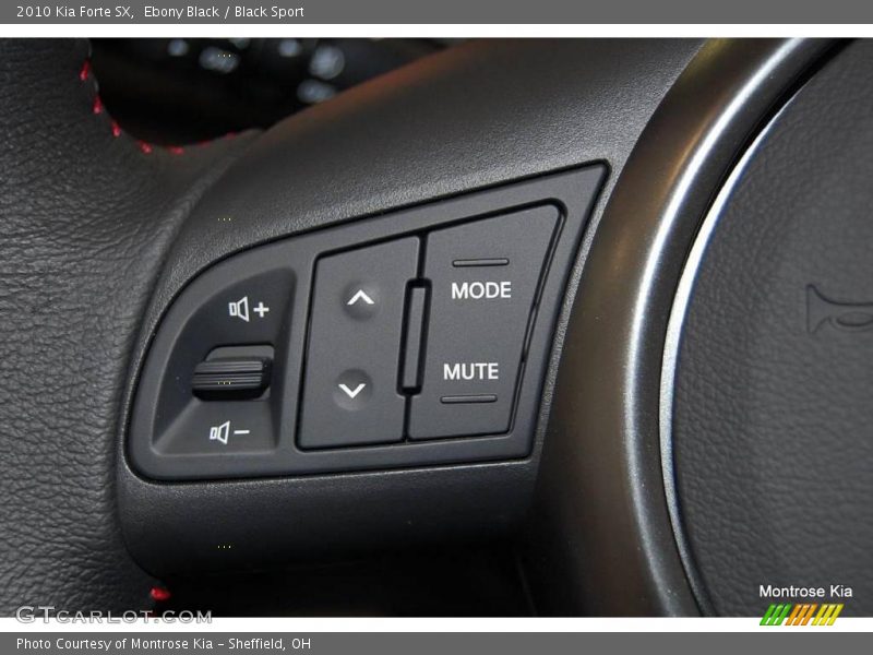 Ebony Black / Black Sport 2010 Kia Forte SX