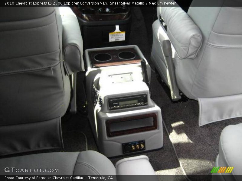 Sheer Silver Metallic / Medium Pewter 2010 Chevrolet Express LS 2500 Explorer Conversion Van