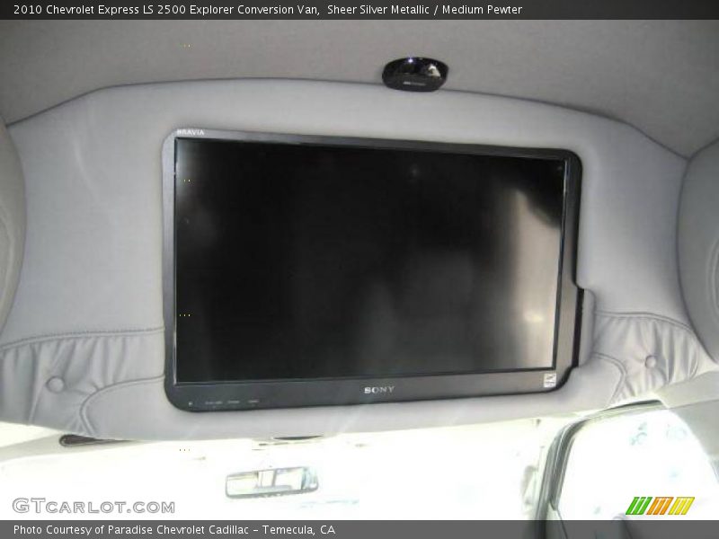 Sheer Silver Metallic / Medium Pewter 2010 Chevrolet Express LS 2500 Explorer Conversion Van
