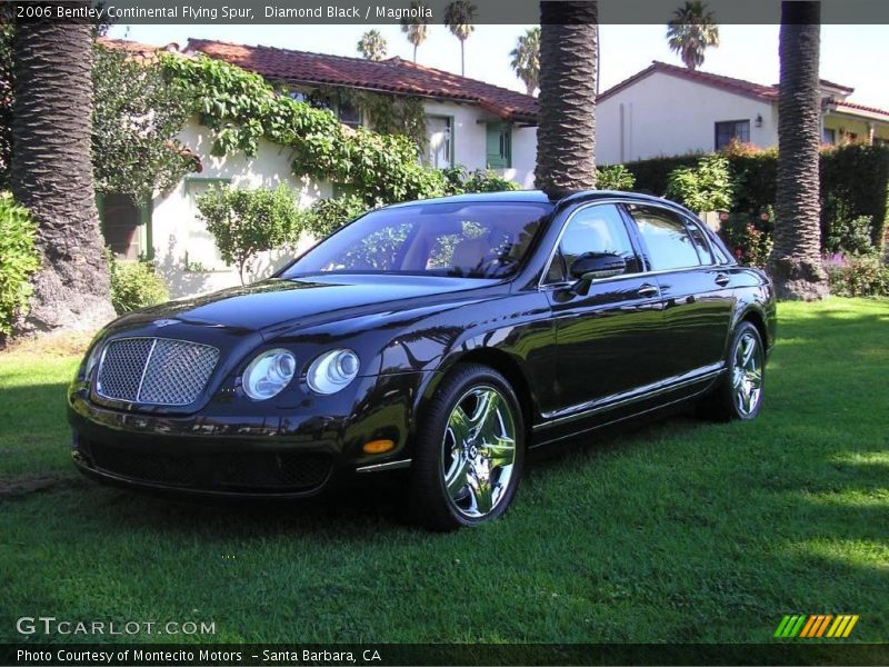 Diamond Black / Magnolia 2006 Bentley Continental Flying Spur