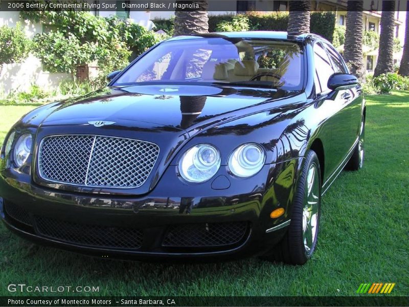 Diamond Black / Magnolia 2006 Bentley Continental Flying Spur