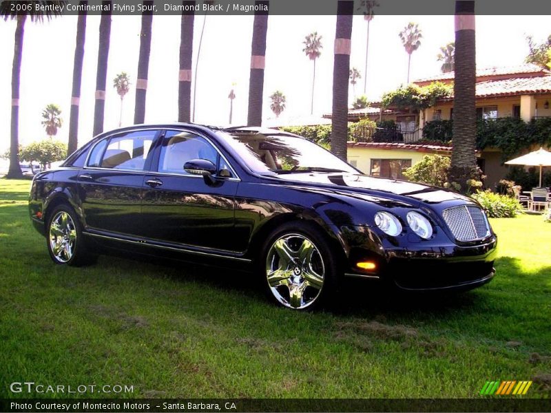 Diamond Black / Magnolia 2006 Bentley Continental Flying Spur