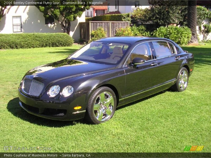 Diamond Black / Magnolia 2006 Bentley Continental Flying Spur