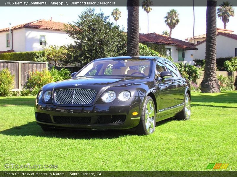 Diamond Black / Magnolia 2006 Bentley Continental Flying Spur