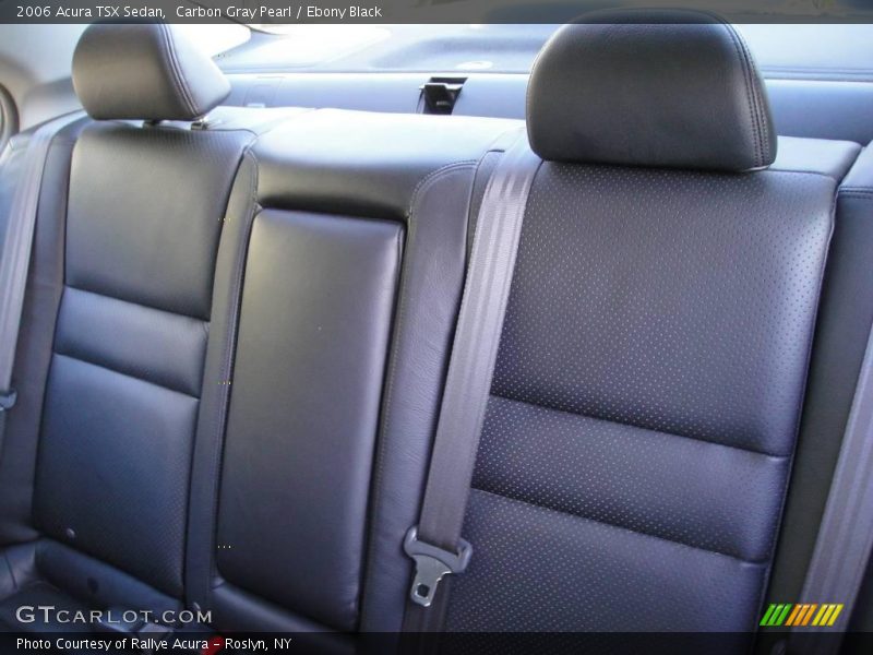 Carbon Gray Pearl / Ebony Black 2006 Acura TSX Sedan