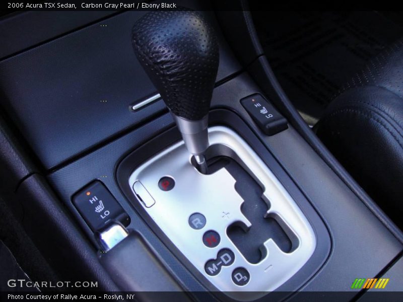 Carbon Gray Pearl / Ebony Black 2006 Acura TSX Sedan