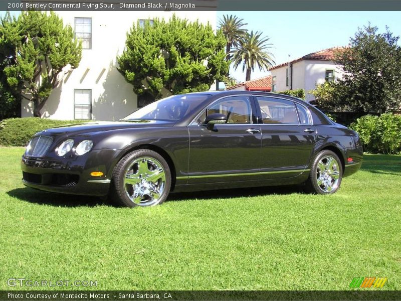 Diamond Black / Magnolia 2006 Bentley Continental Flying Spur