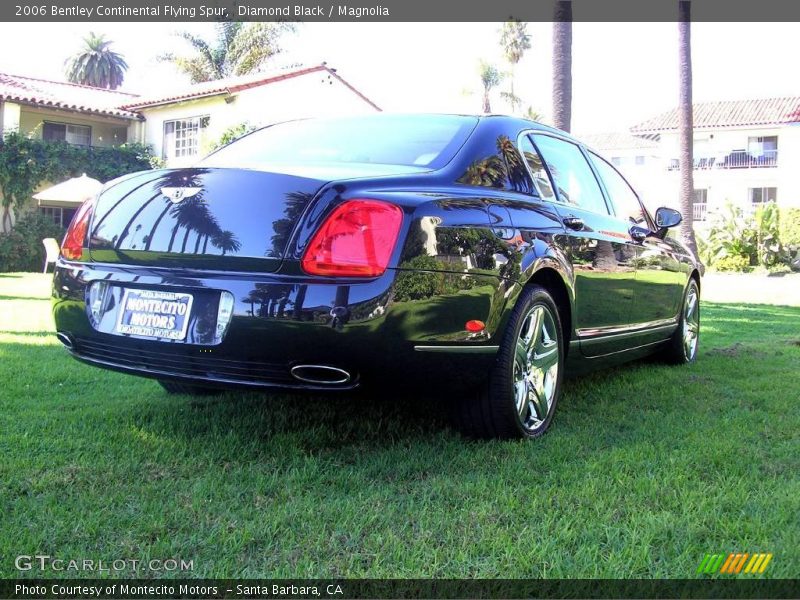 Diamond Black / Magnolia 2006 Bentley Continental Flying Spur