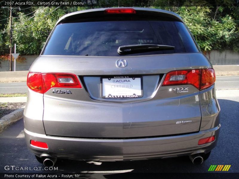 Carbon Gray Pearl / Ebony 2007 Acura RDX