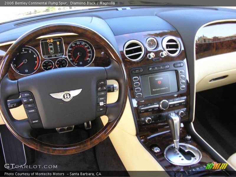 Diamond Black / Magnolia 2006 Bentley Continental Flying Spur