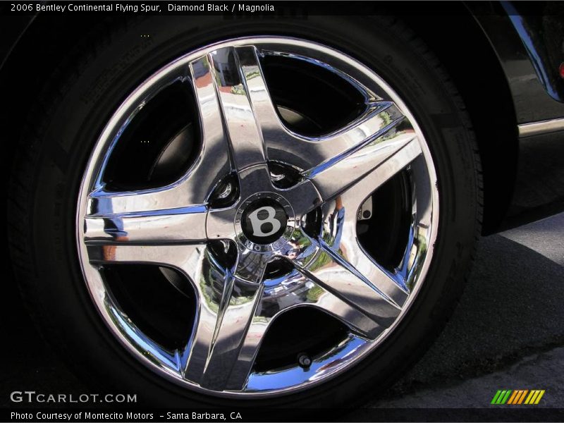 Diamond Black / Magnolia 2006 Bentley Continental Flying Spur