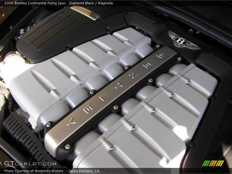 Diamond Black / Magnolia 2006 Bentley Continental Flying Spur
