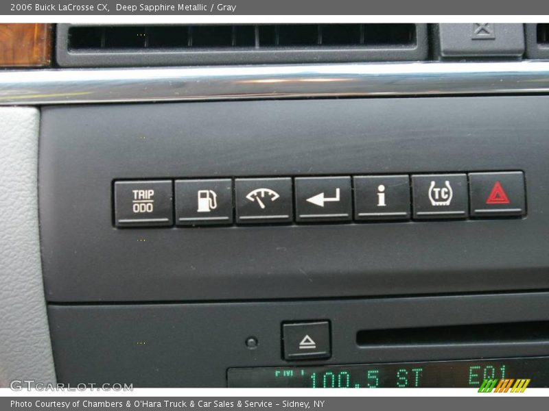 Deep Sapphire Metallic / Gray 2006 Buick LaCrosse CX