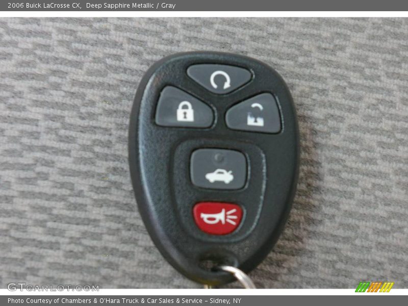 Deep Sapphire Metallic / Gray 2006 Buick LaCrosse CX