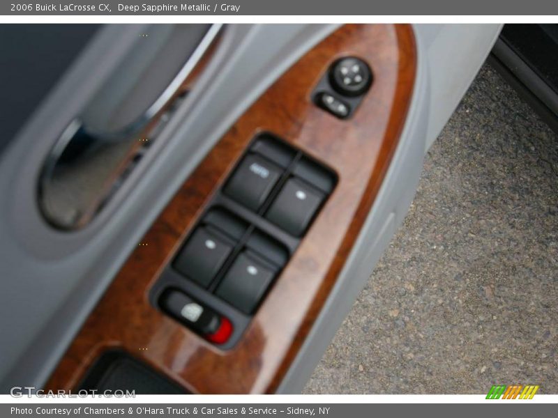 Deep Sapphire Metallic / Gray 2006 Buick LaCrosse CX