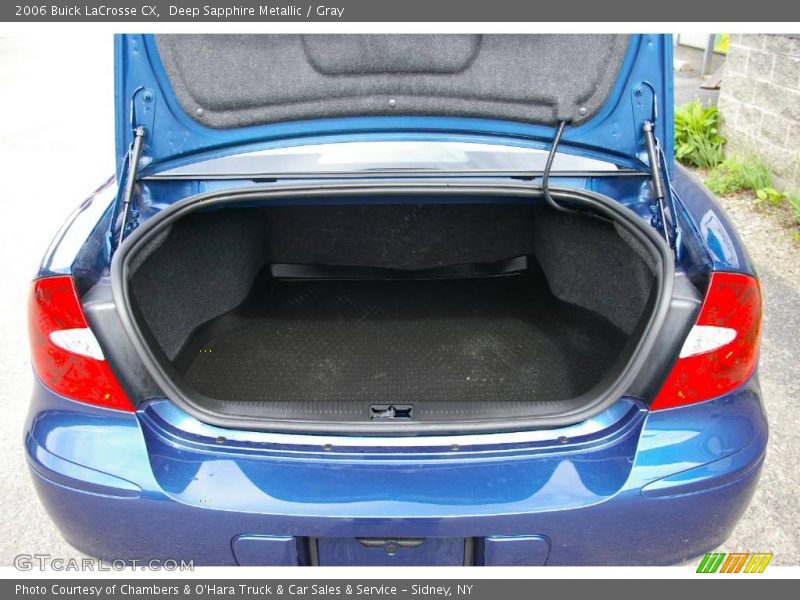 Deep Sapphire Metallic / Gray 2006 Buick LaCrosse CX