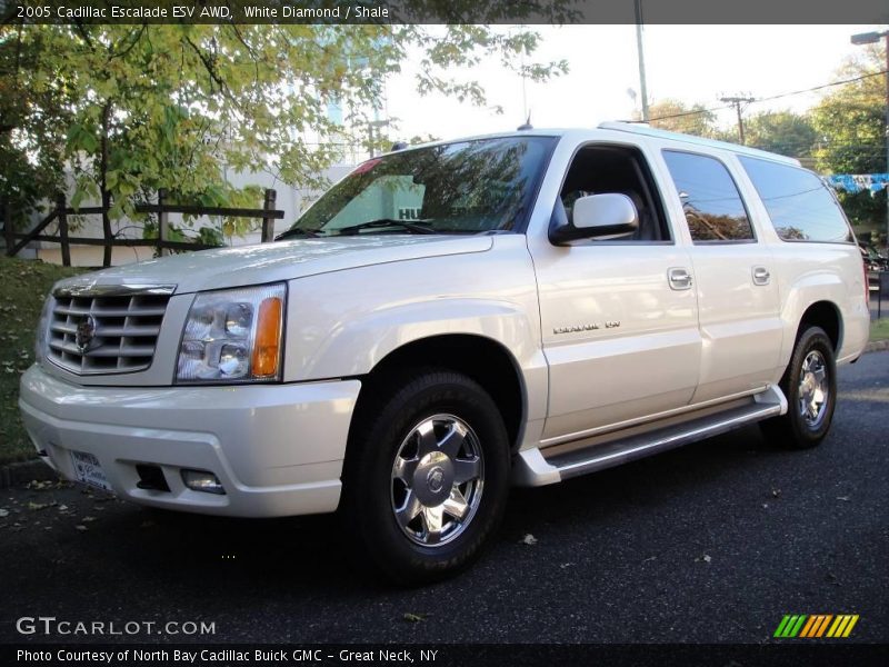White Diamond / Shale 2005 Cadillac Escalade ESV AWD